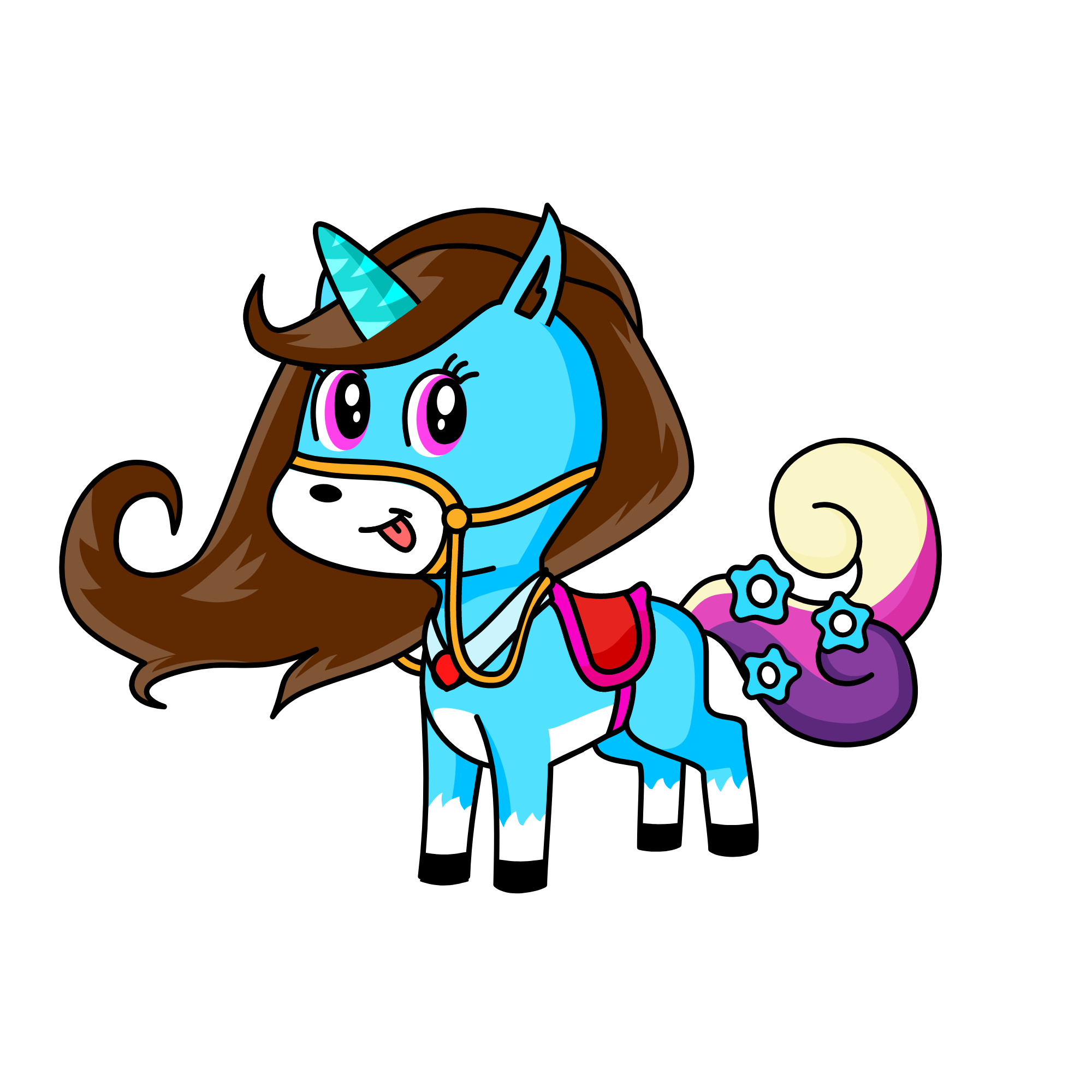 Holly, the unicorn