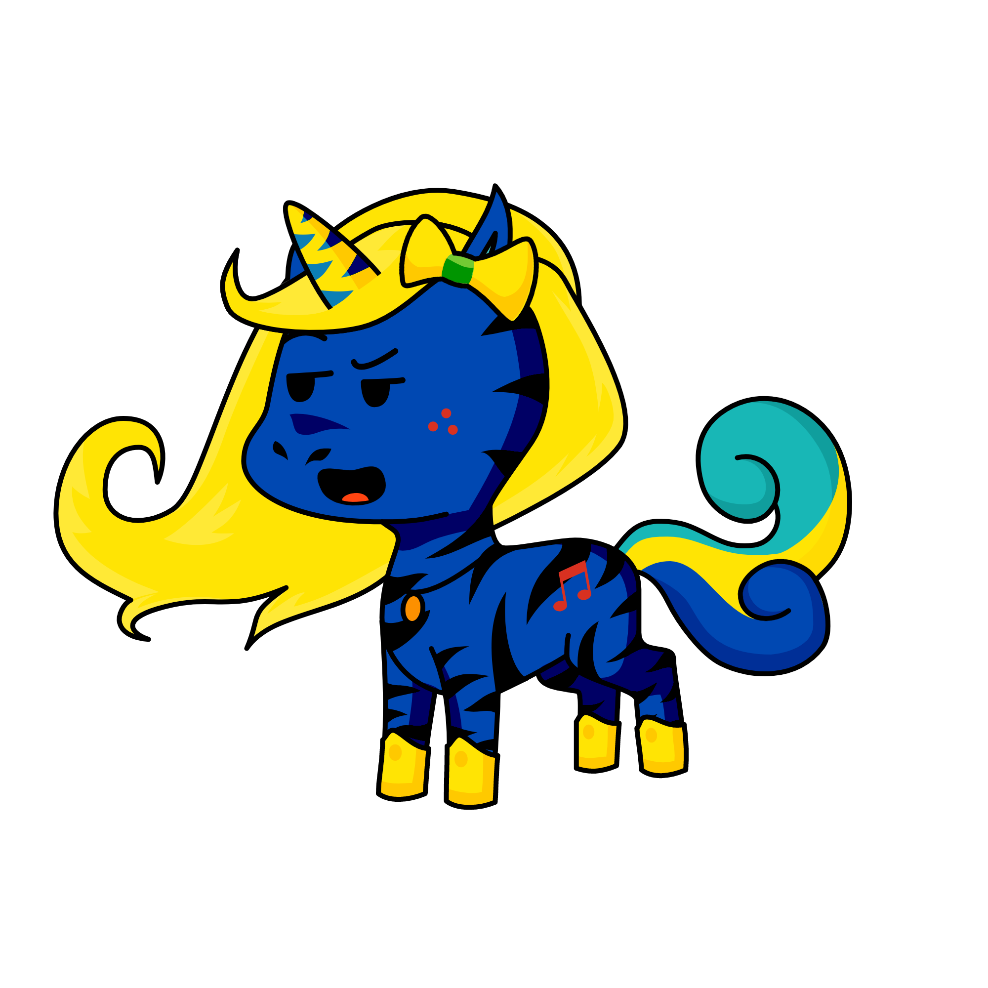 boniqudhia, the unicorn