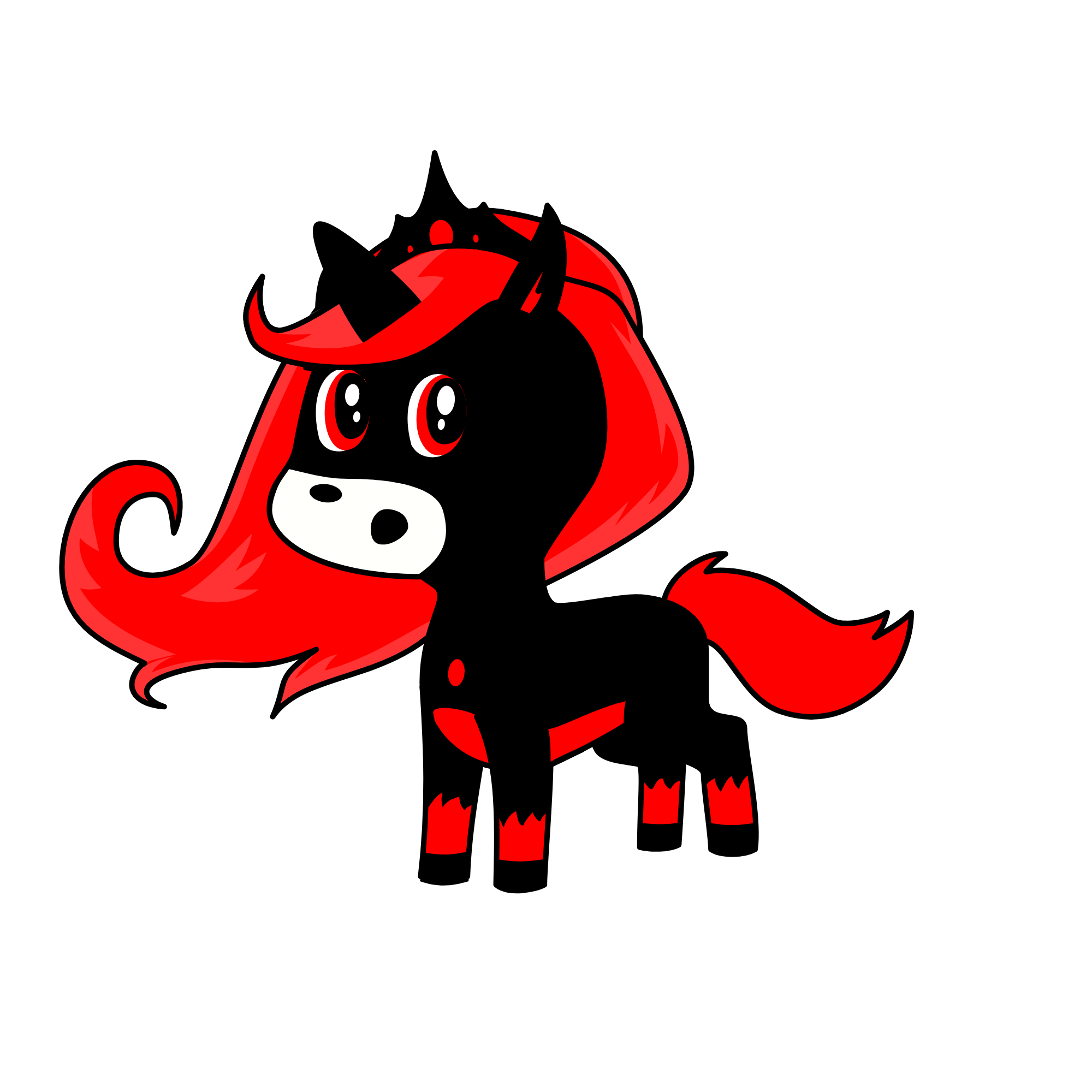 UNICORNIO DEL MAL, the unicorn