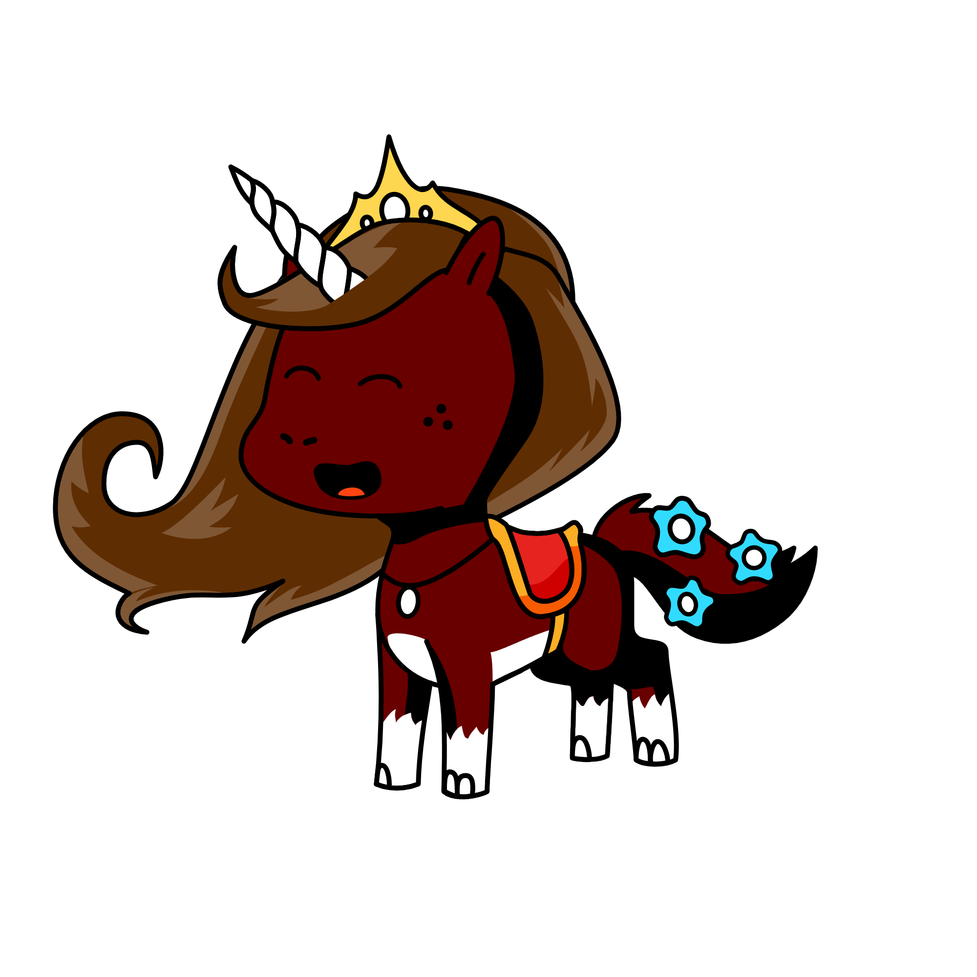 Aubry, the unicorn