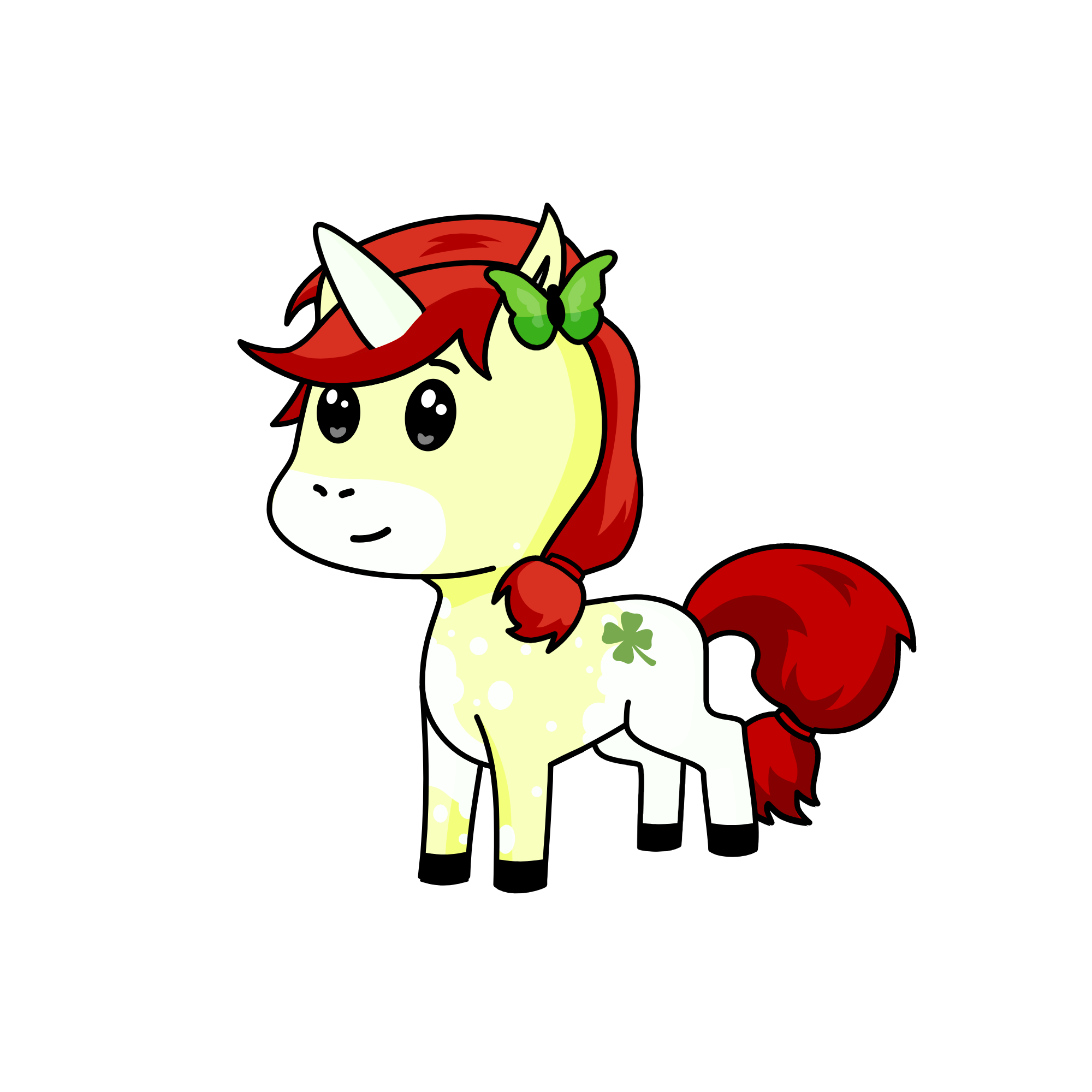 Clover, the unicorn