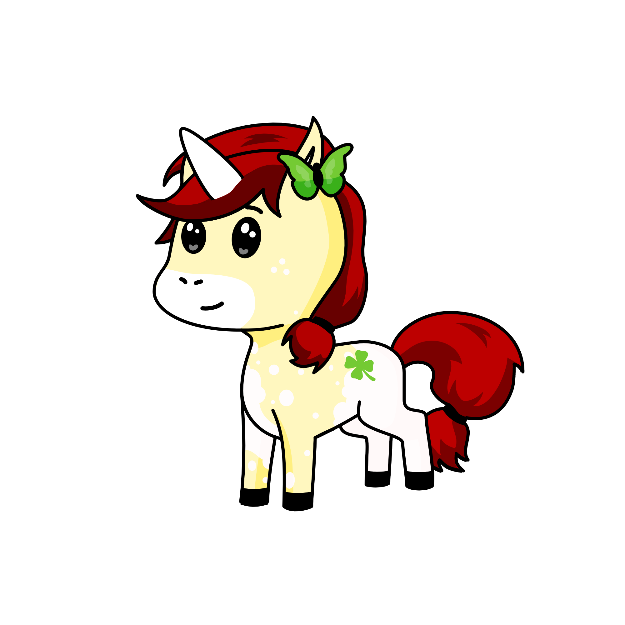 Clover, the unicorn