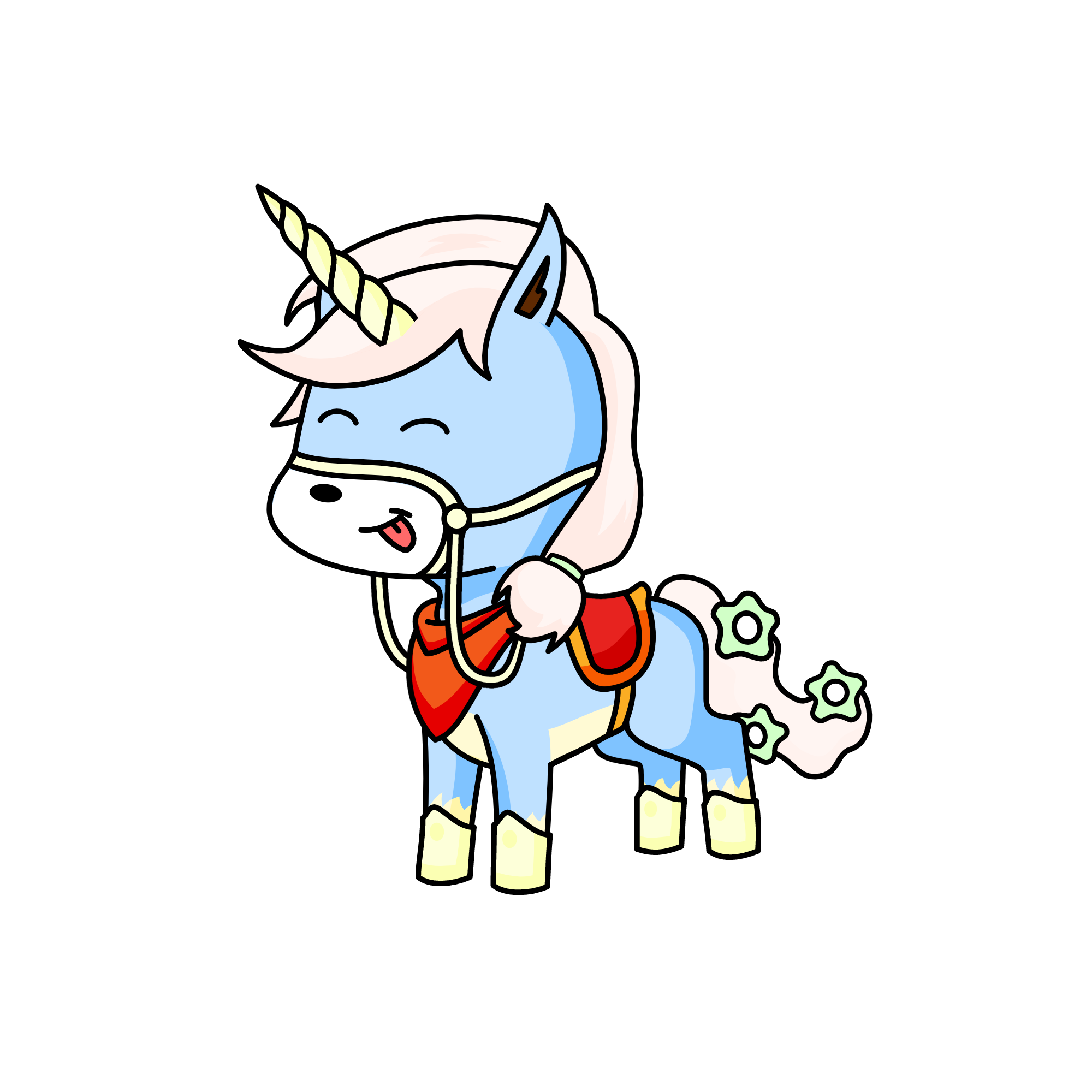 Crunchy Toes, the unicorn