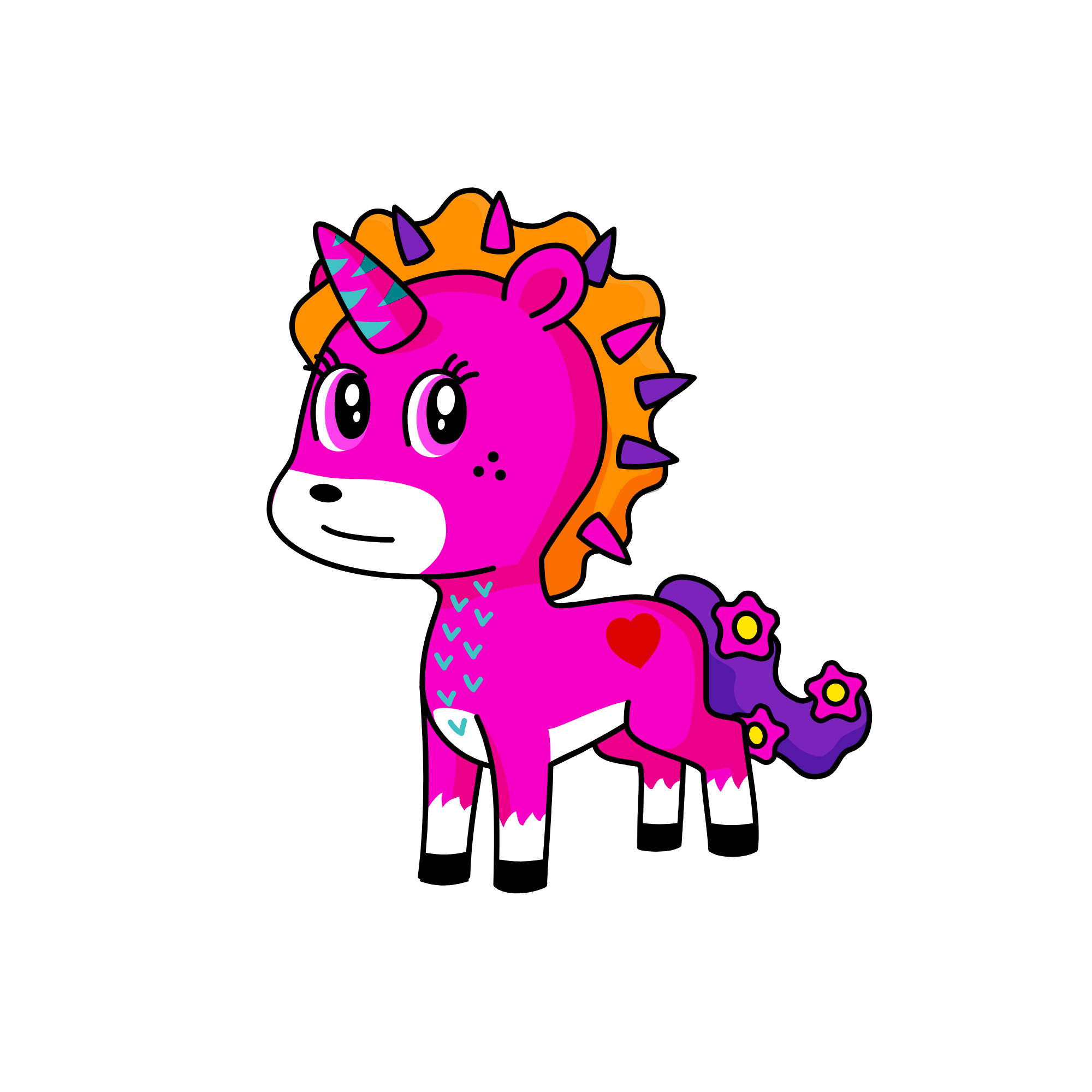 honey, the unicorn