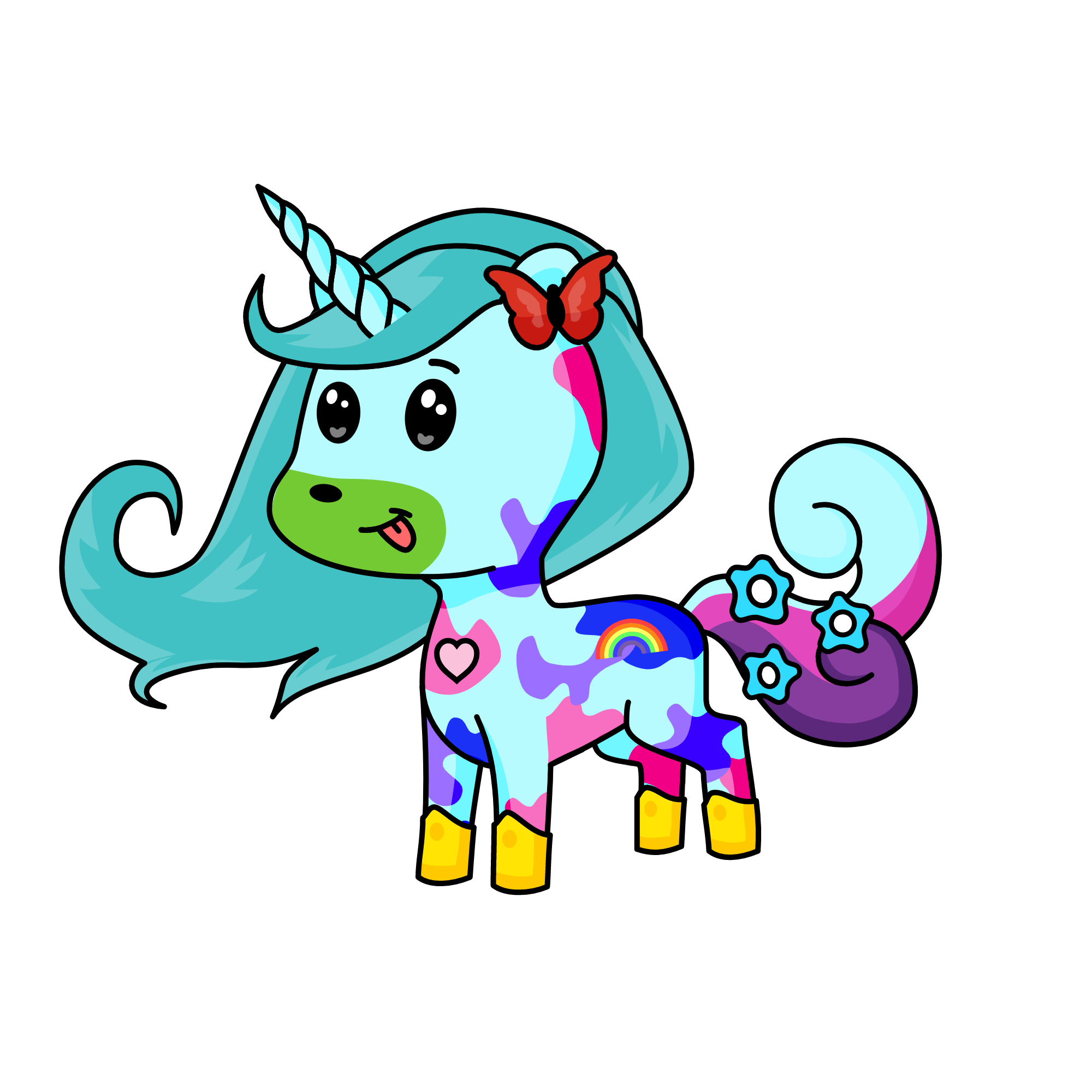 RR, the unicorn