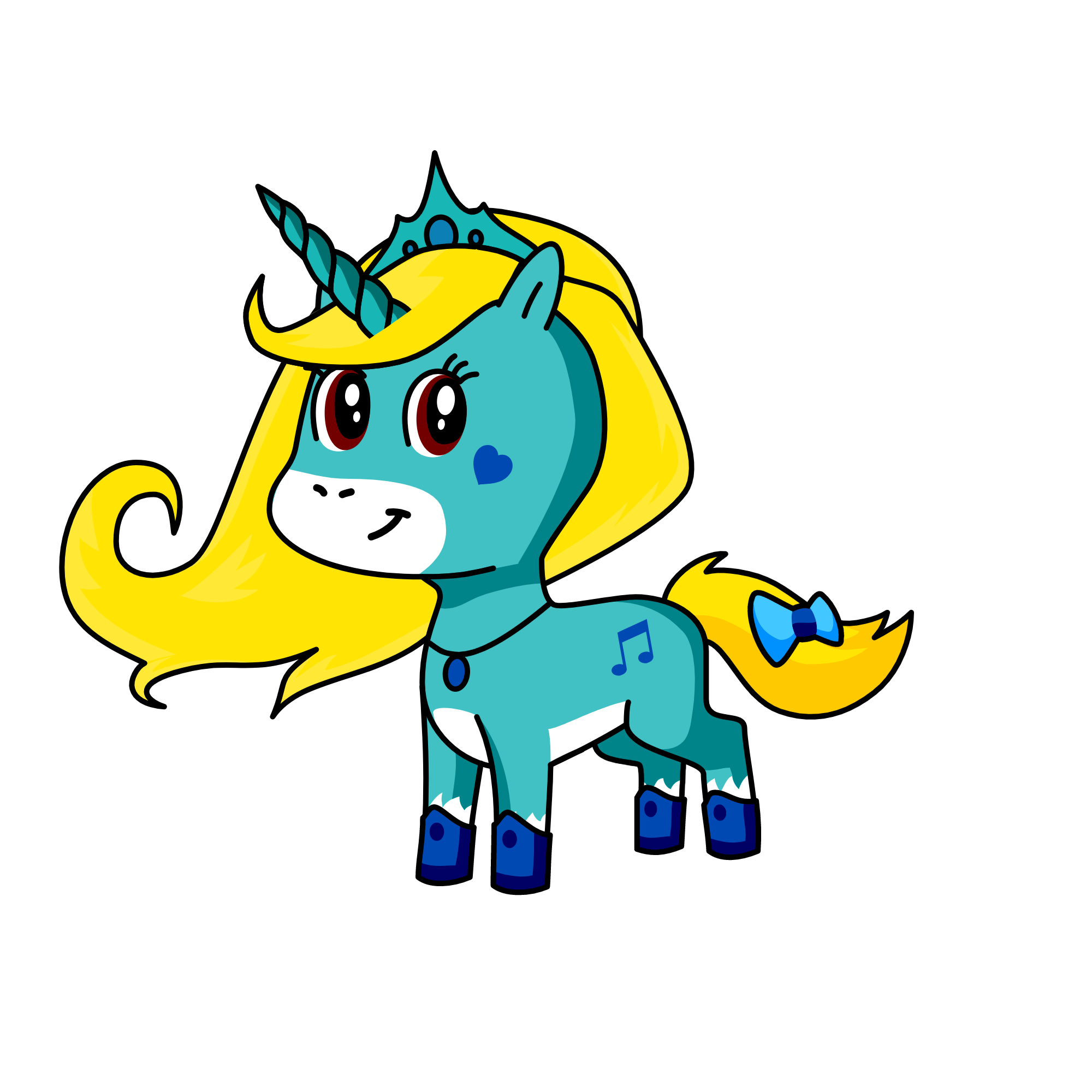princess Ashley, the unicorn
