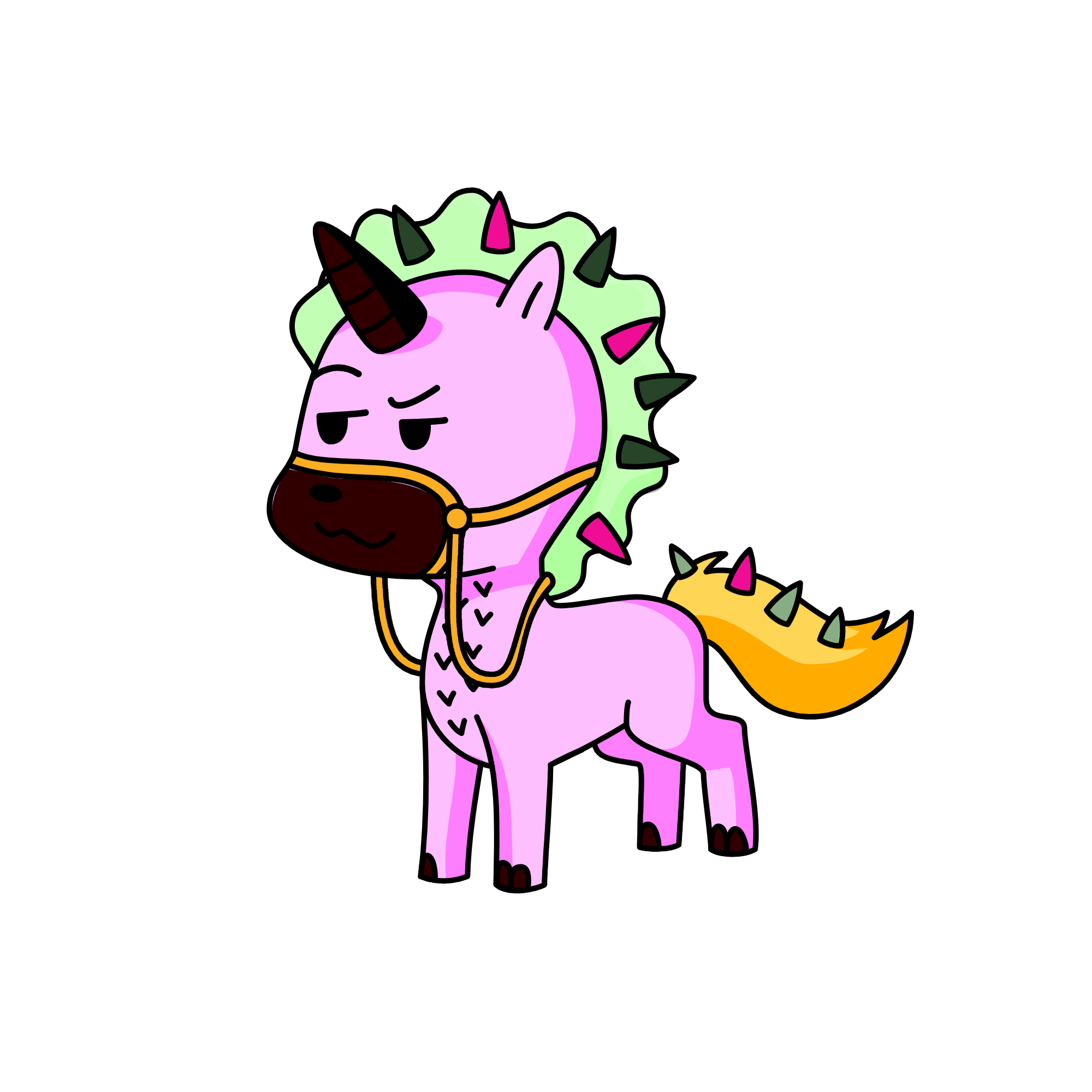 Badino, the unicorn