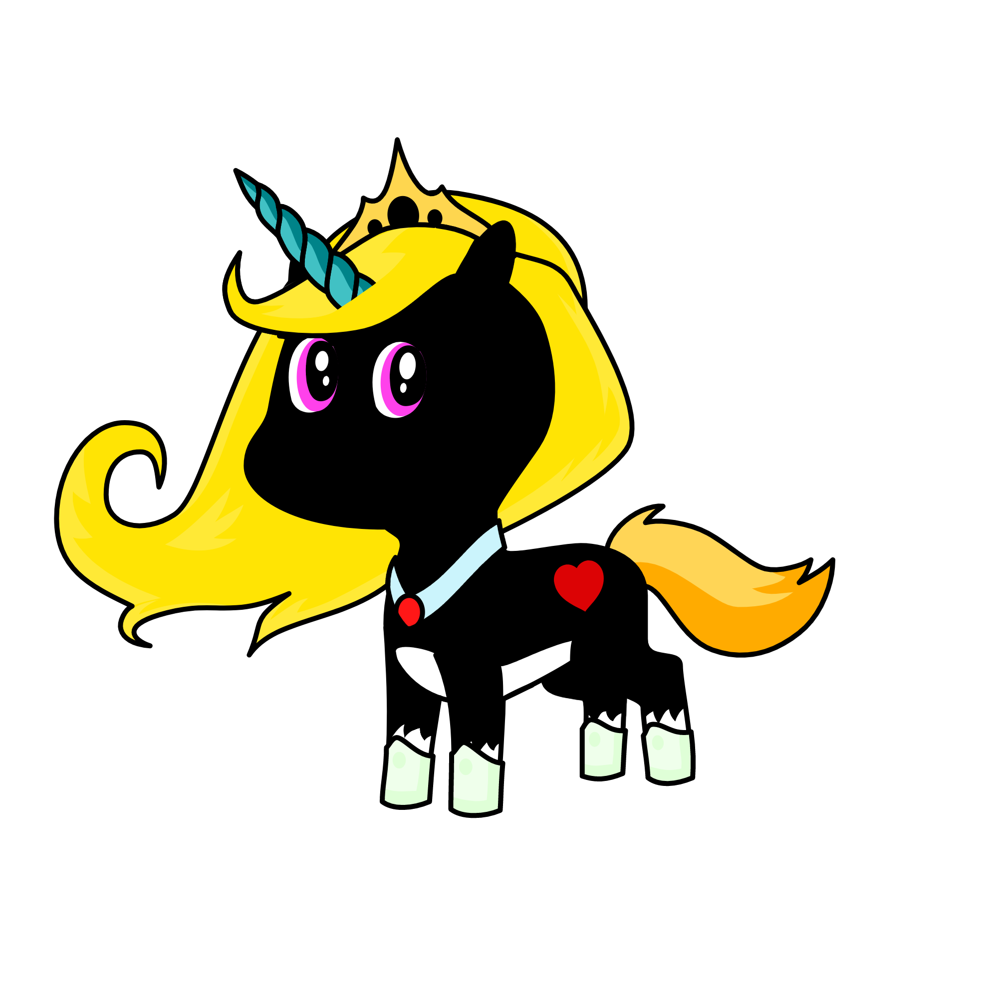 QUWEN MOON, the unicorn