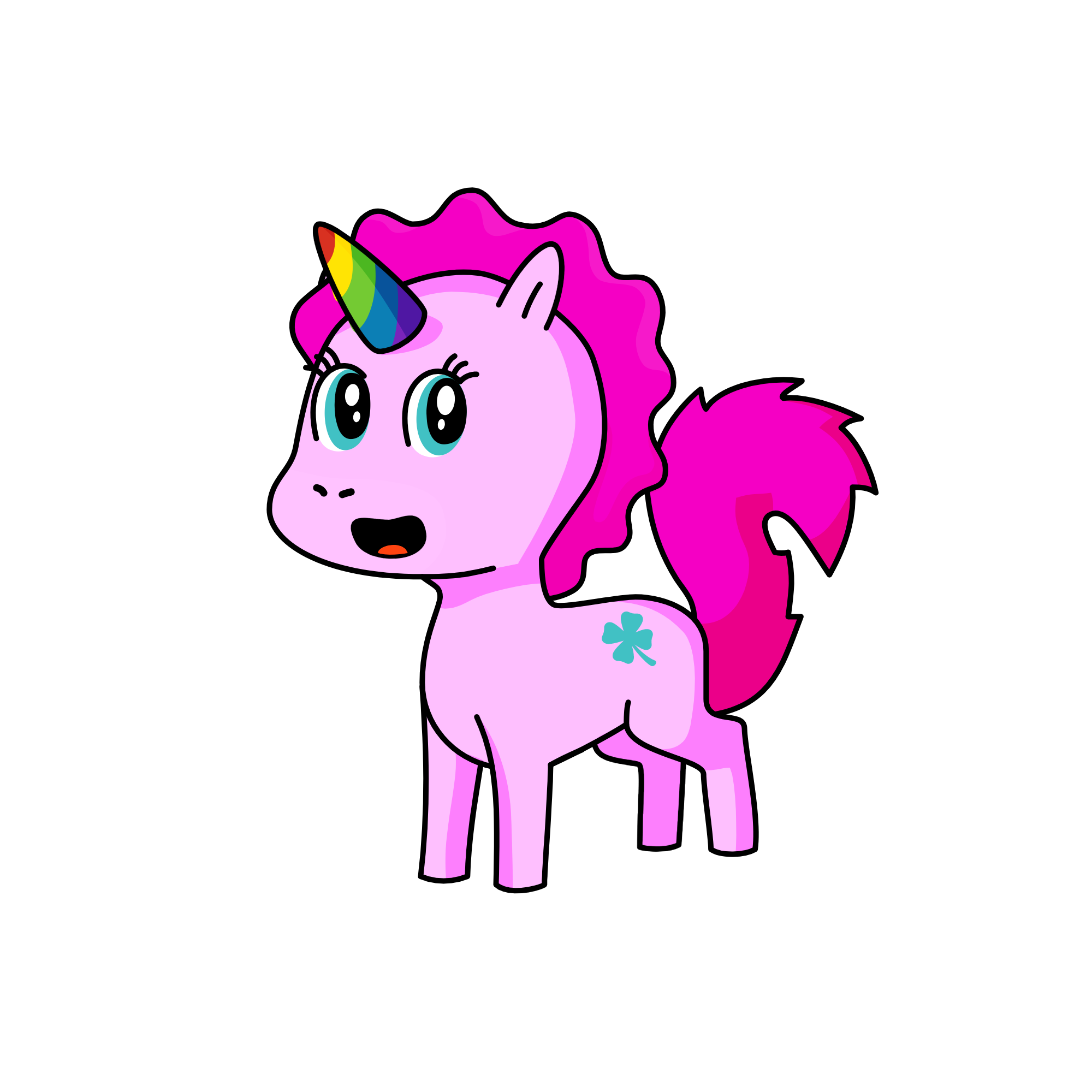 Pinkie Pie, the unicorn