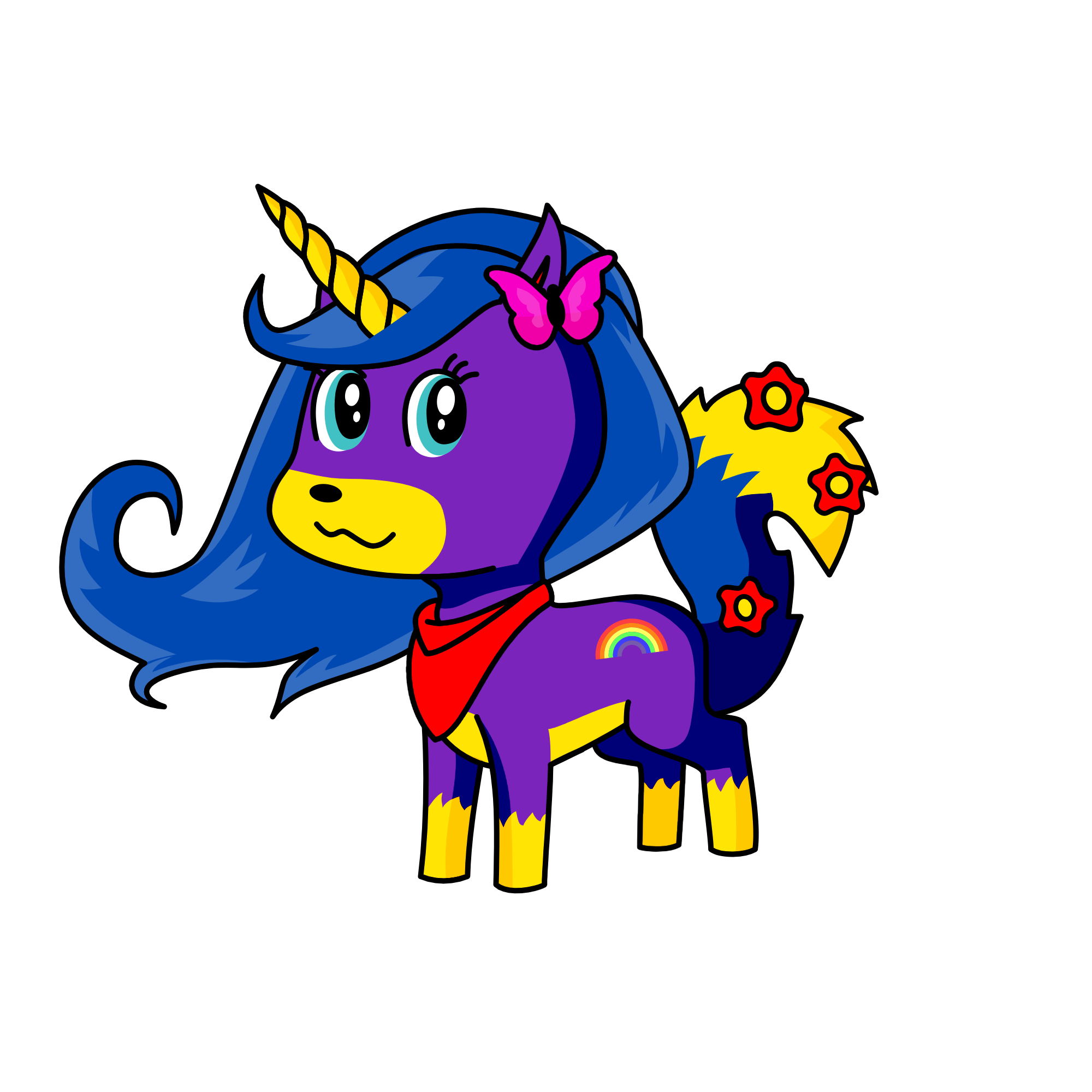 wolfy, the unicorn
