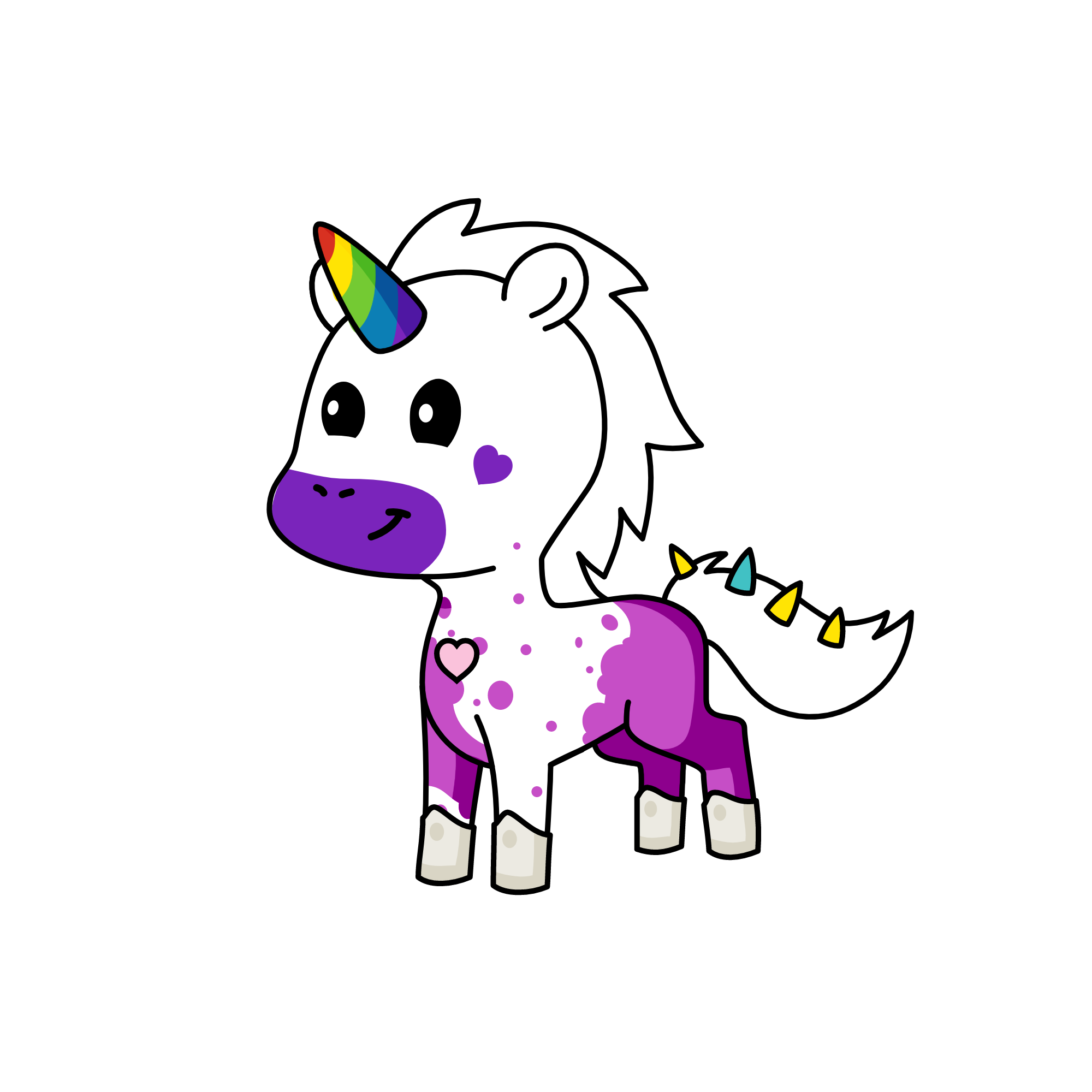 Rie, the unicorn