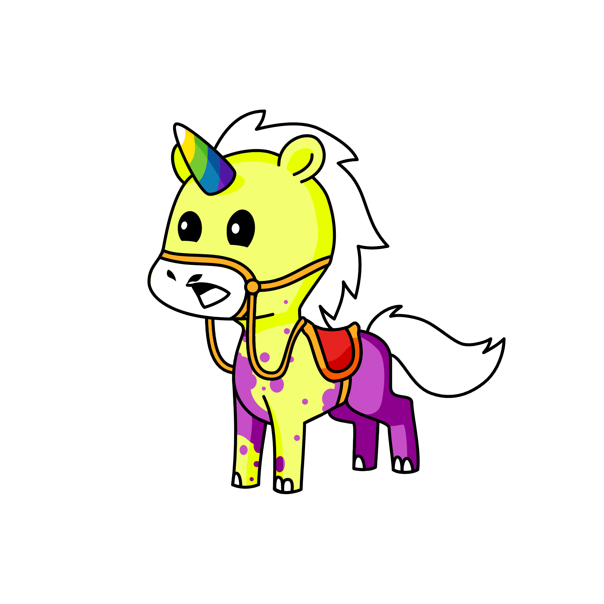 stupid A, the unicorn