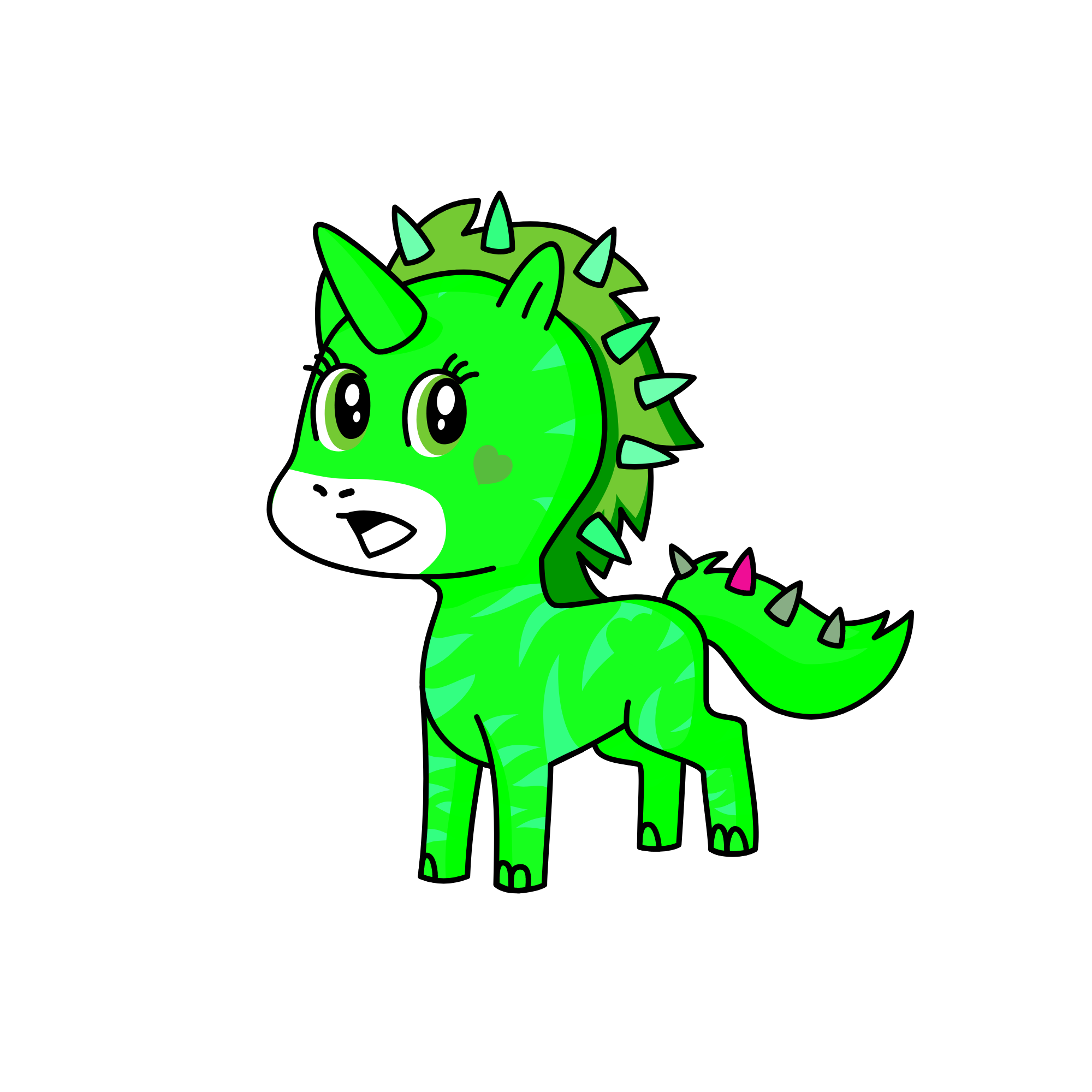 dinounicorn, the unicorn