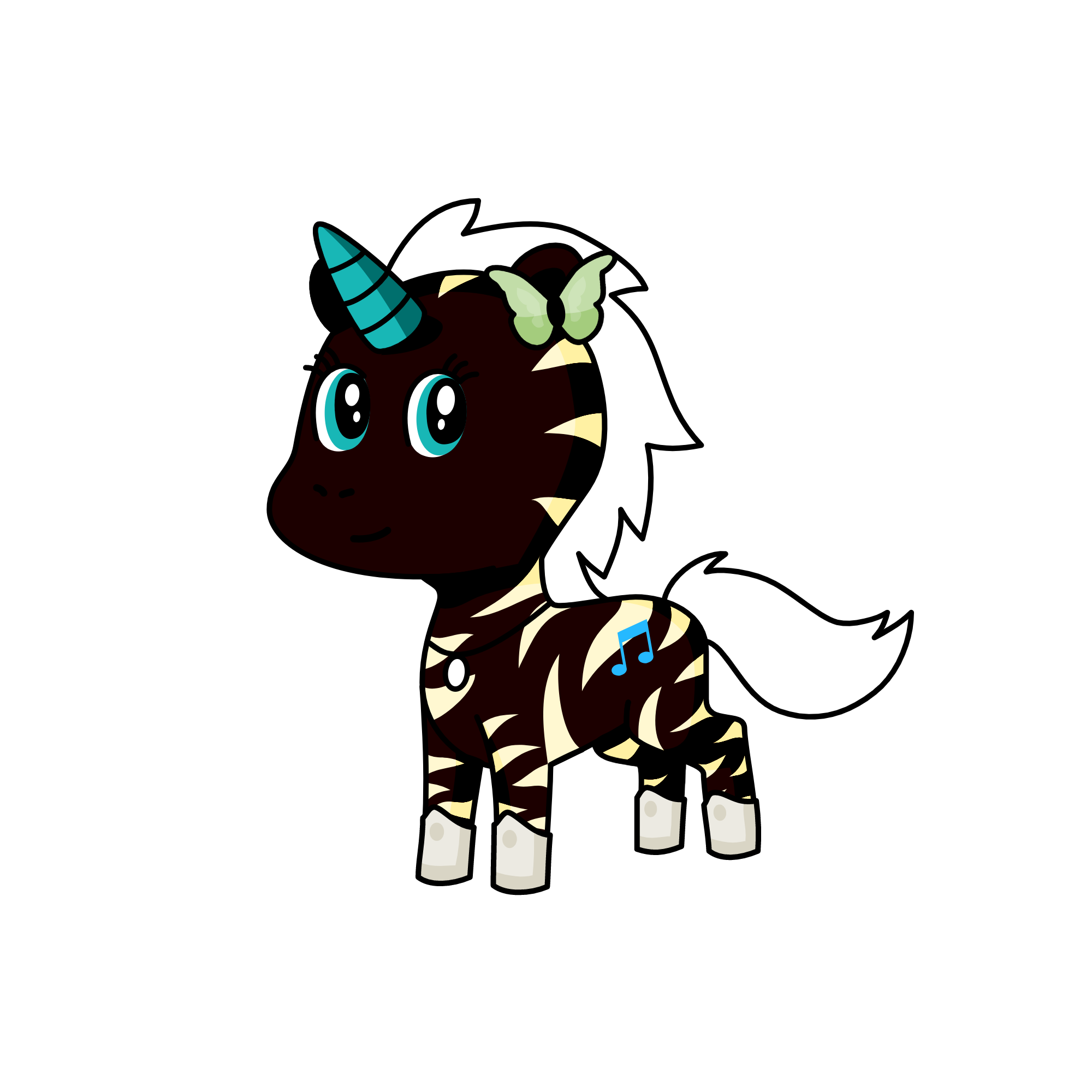 Butter Cup, the unicorn