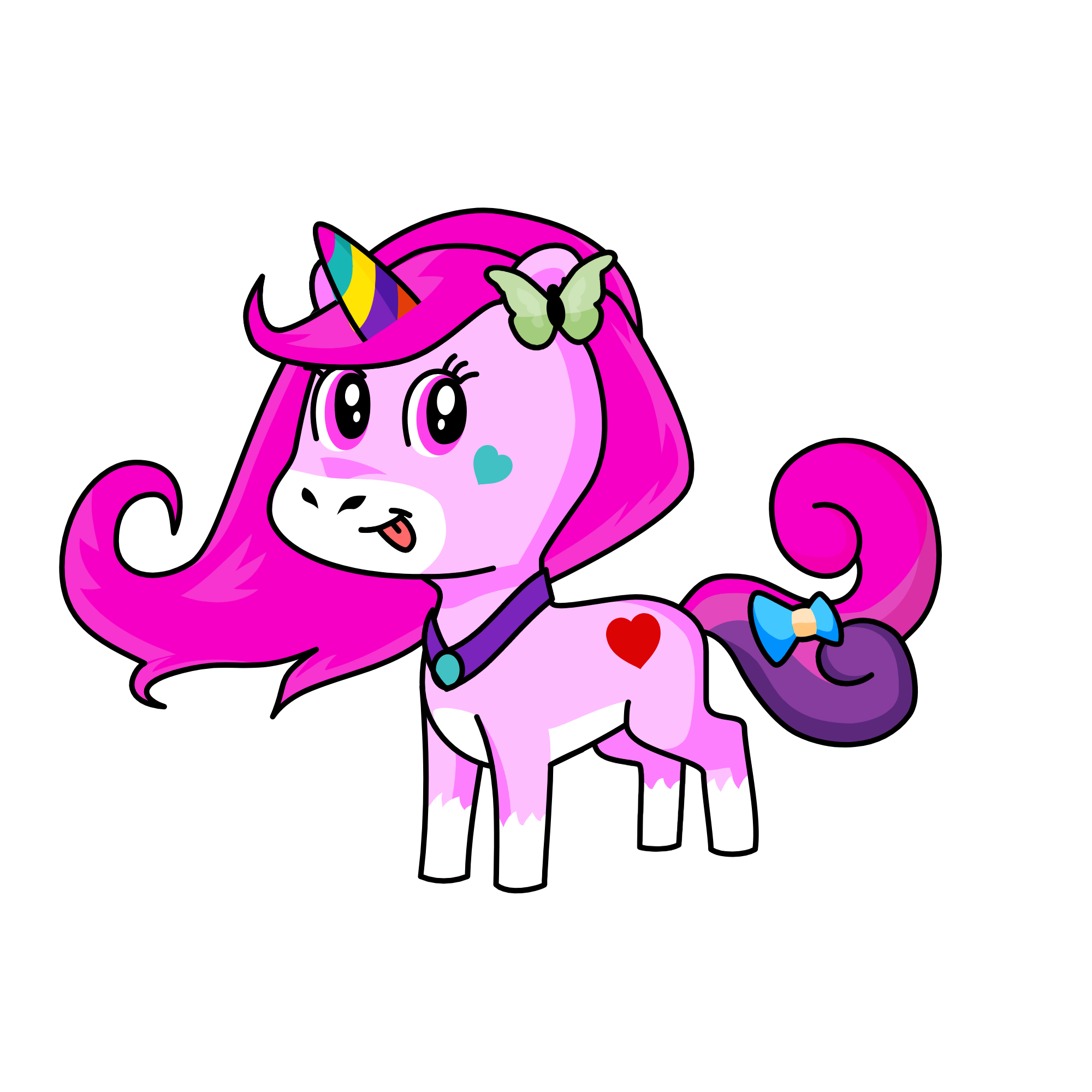 Lilly, the unicorn