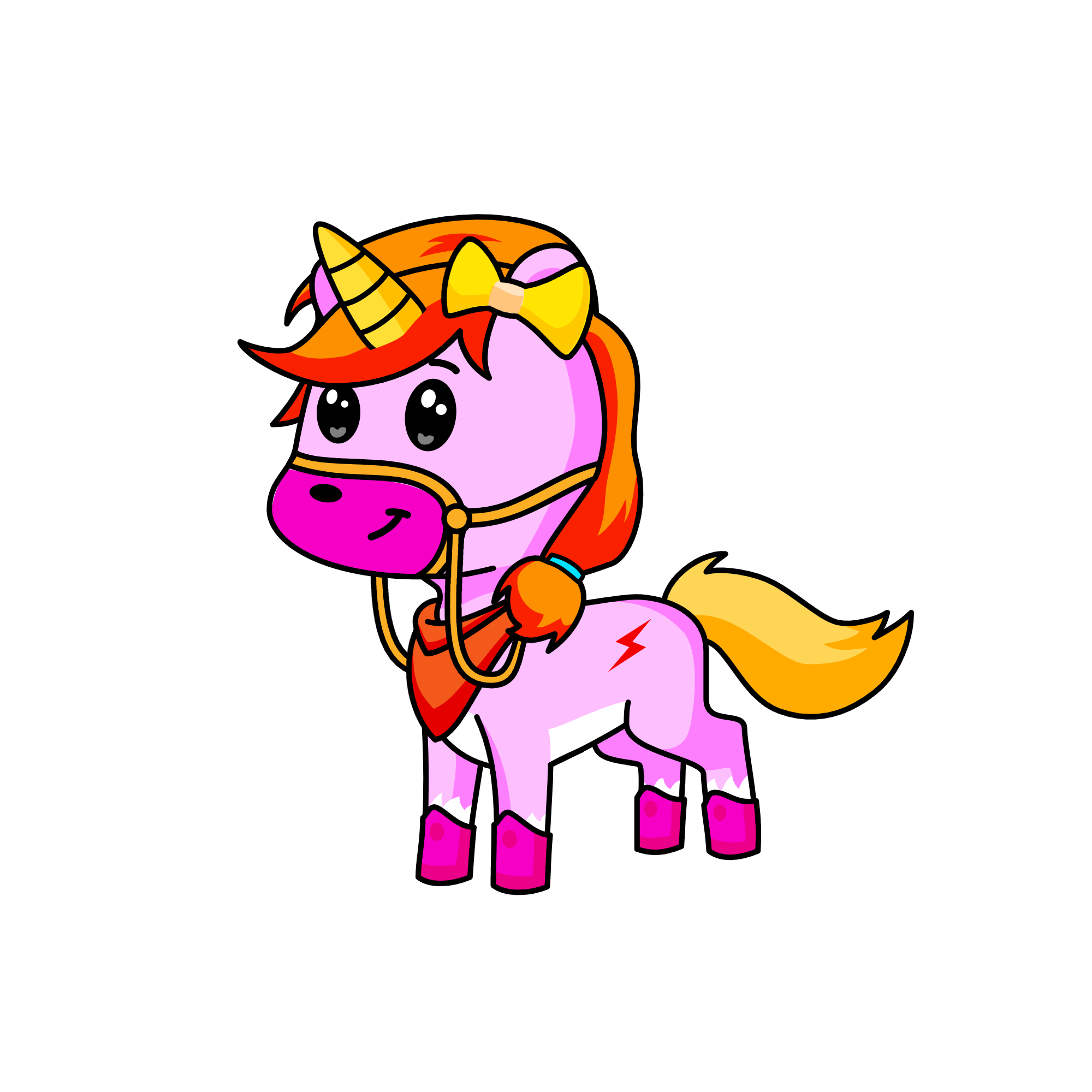 Sunset Shimmer, the unicorn