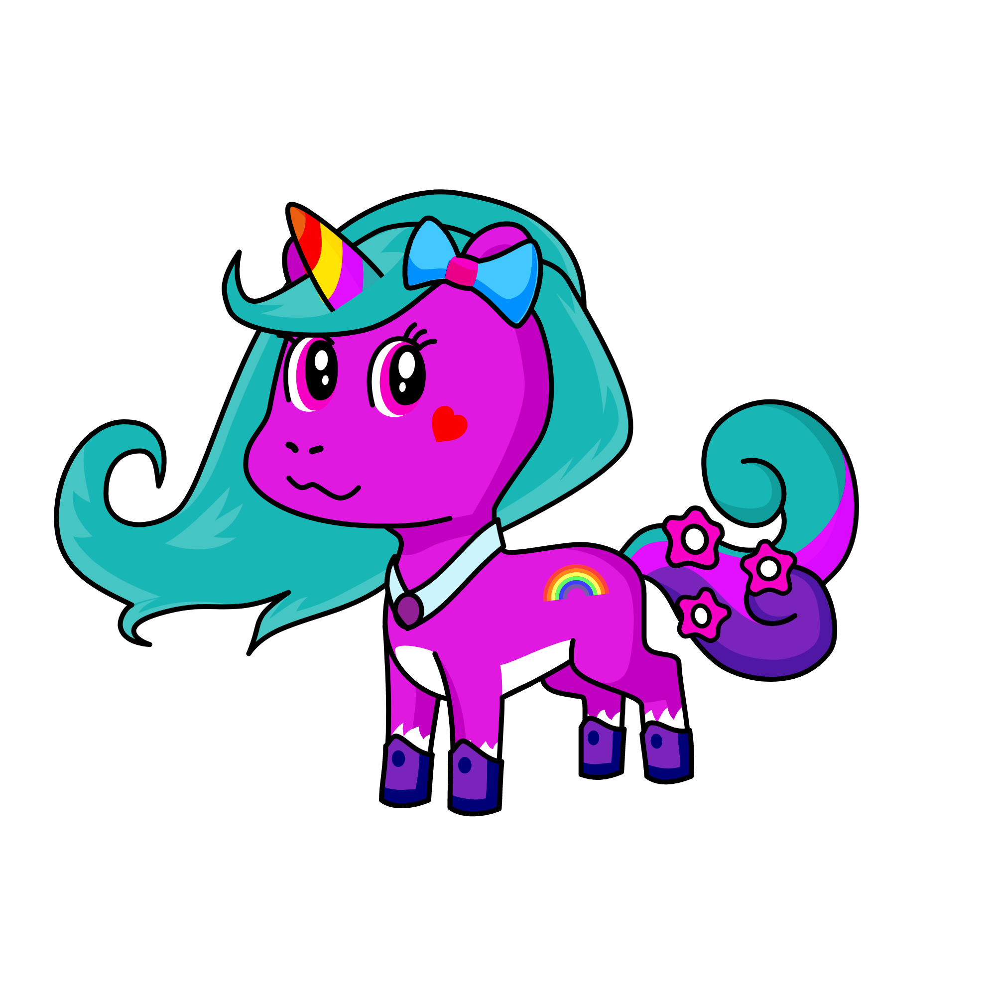 Diju, the unicorn