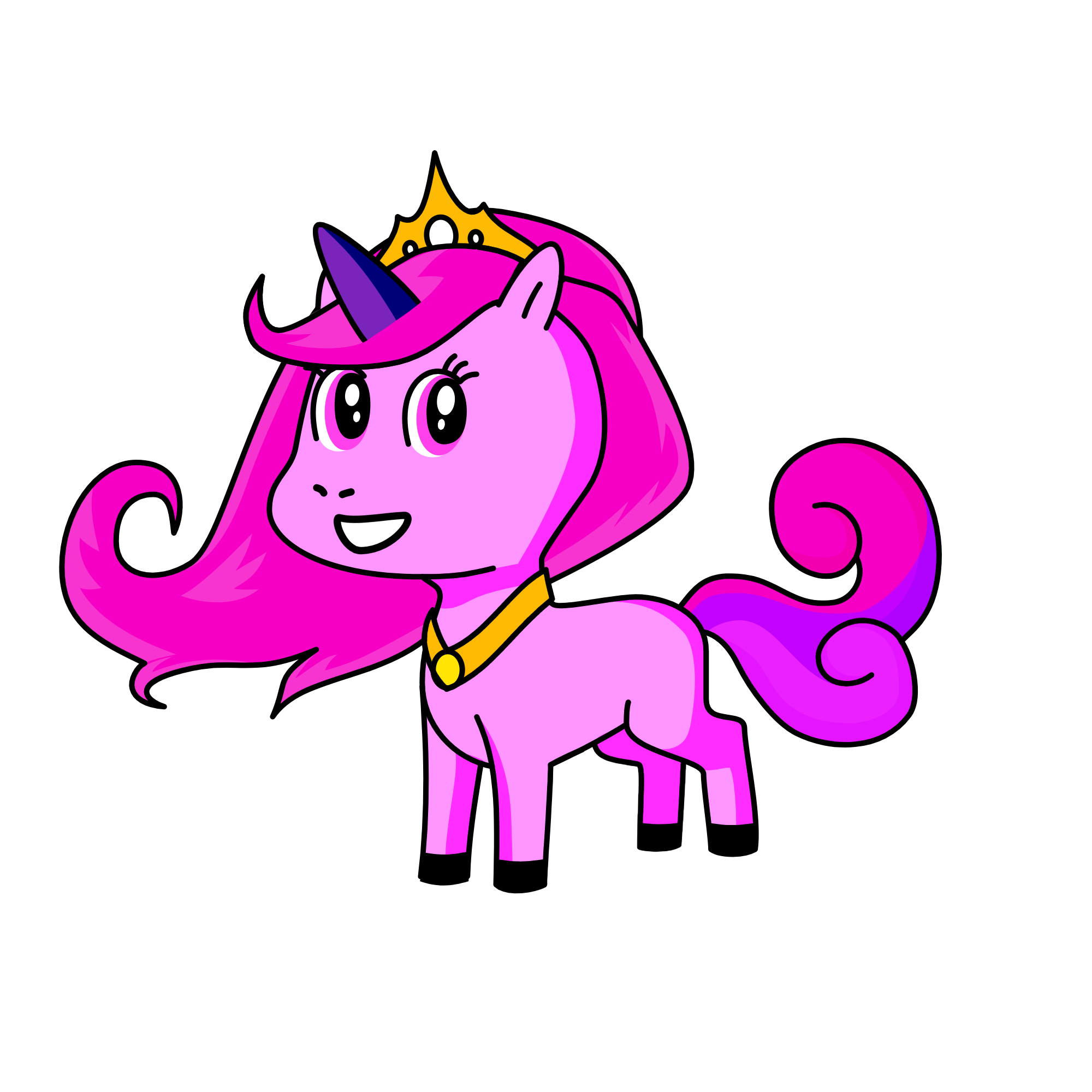 pinky, the unicorn