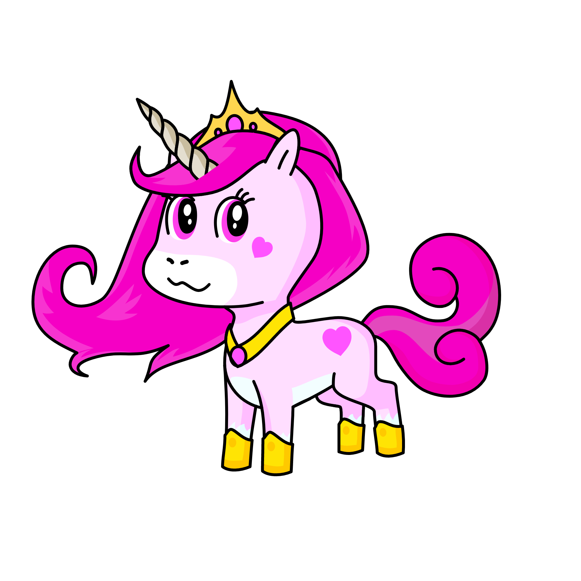 Princess wonder, the unicorn
