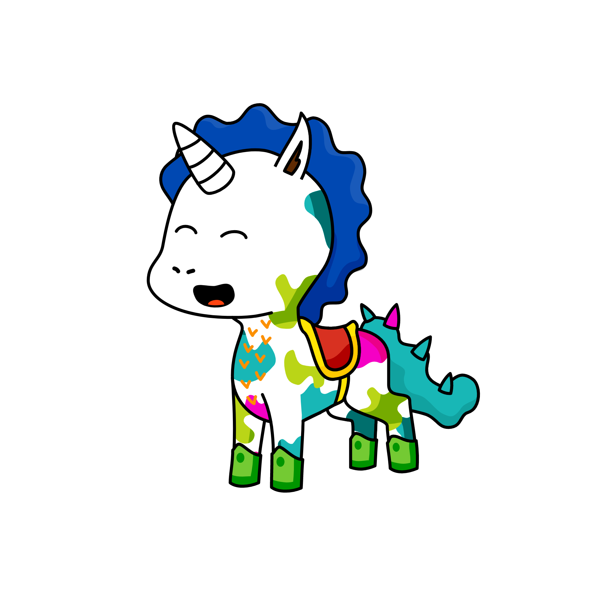 Hoofbeat, the unicorn