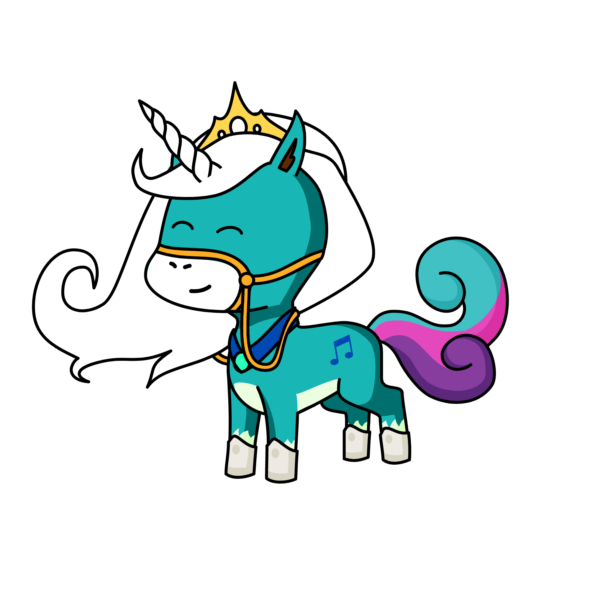 luna, the unicorn