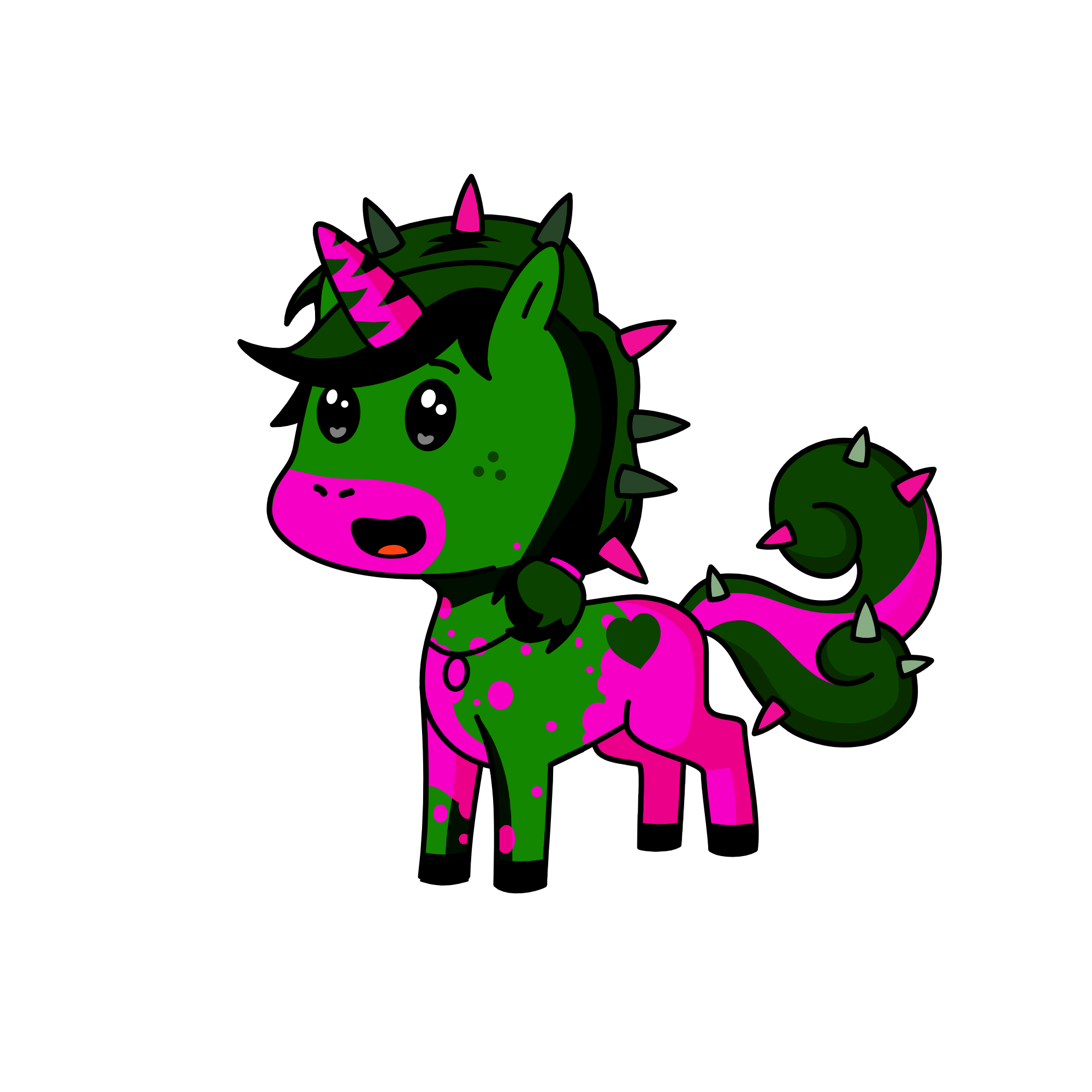 Bucket, the unicorn