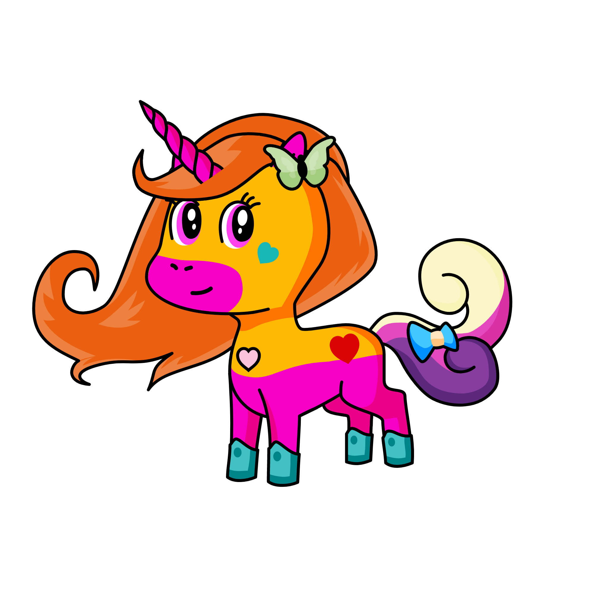 LİLİ, the unicorn