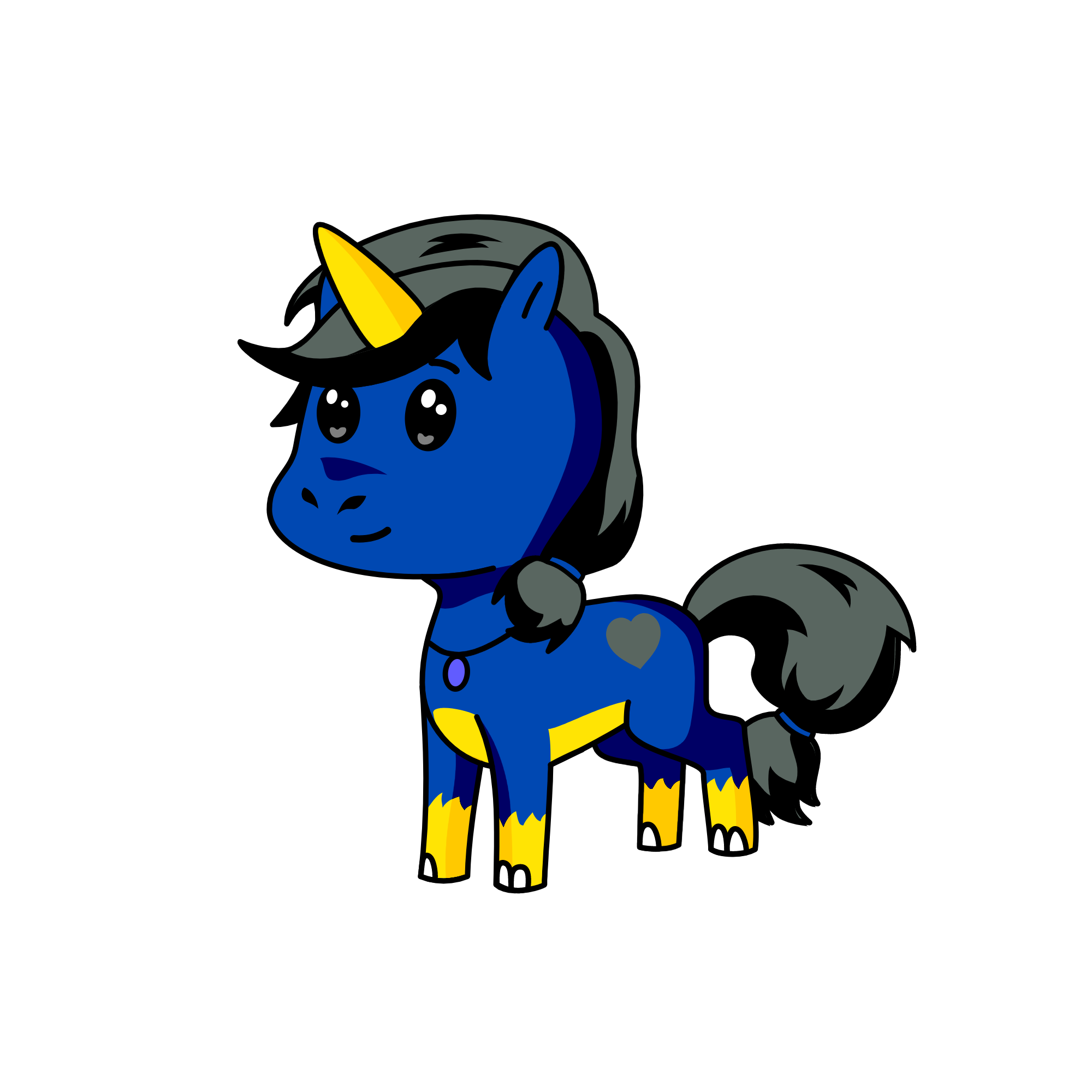 cat, the unicorn