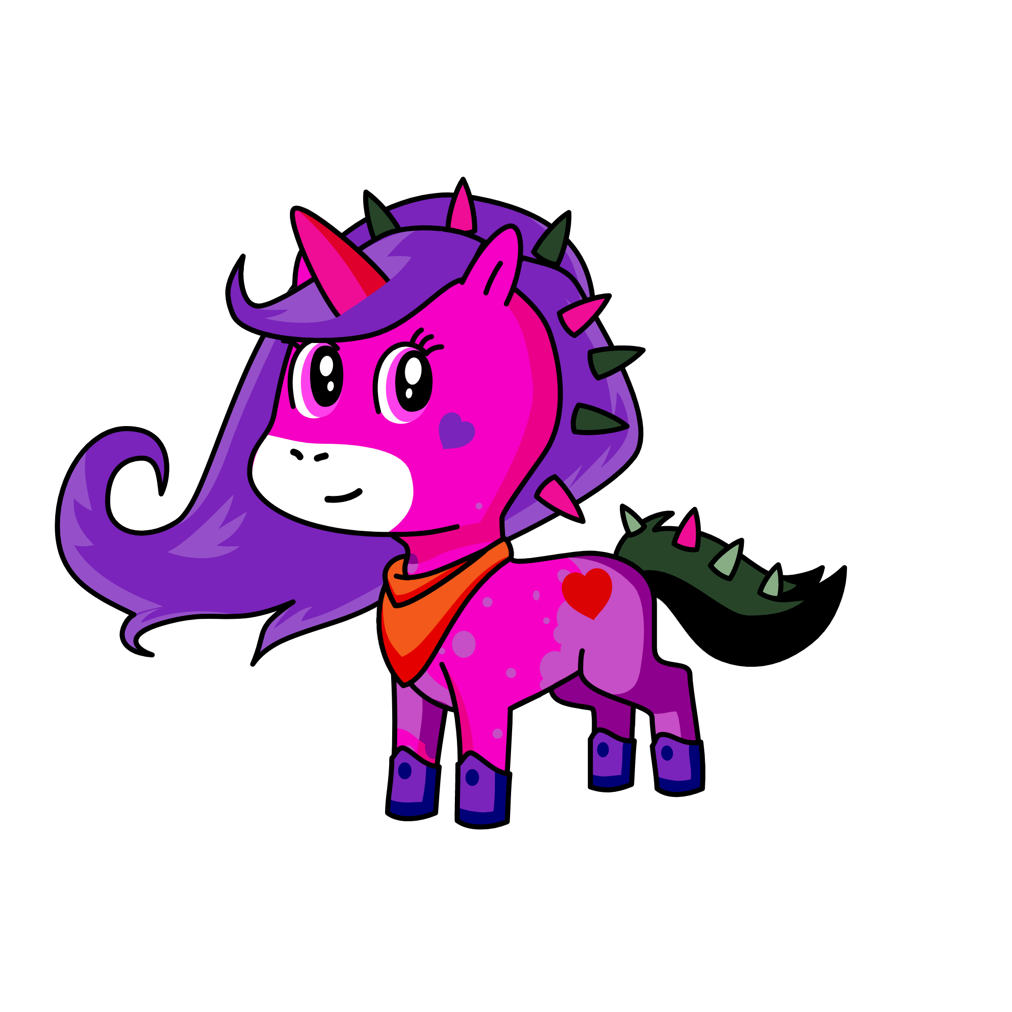 AY ÇİÇEĞİ, the unicorn