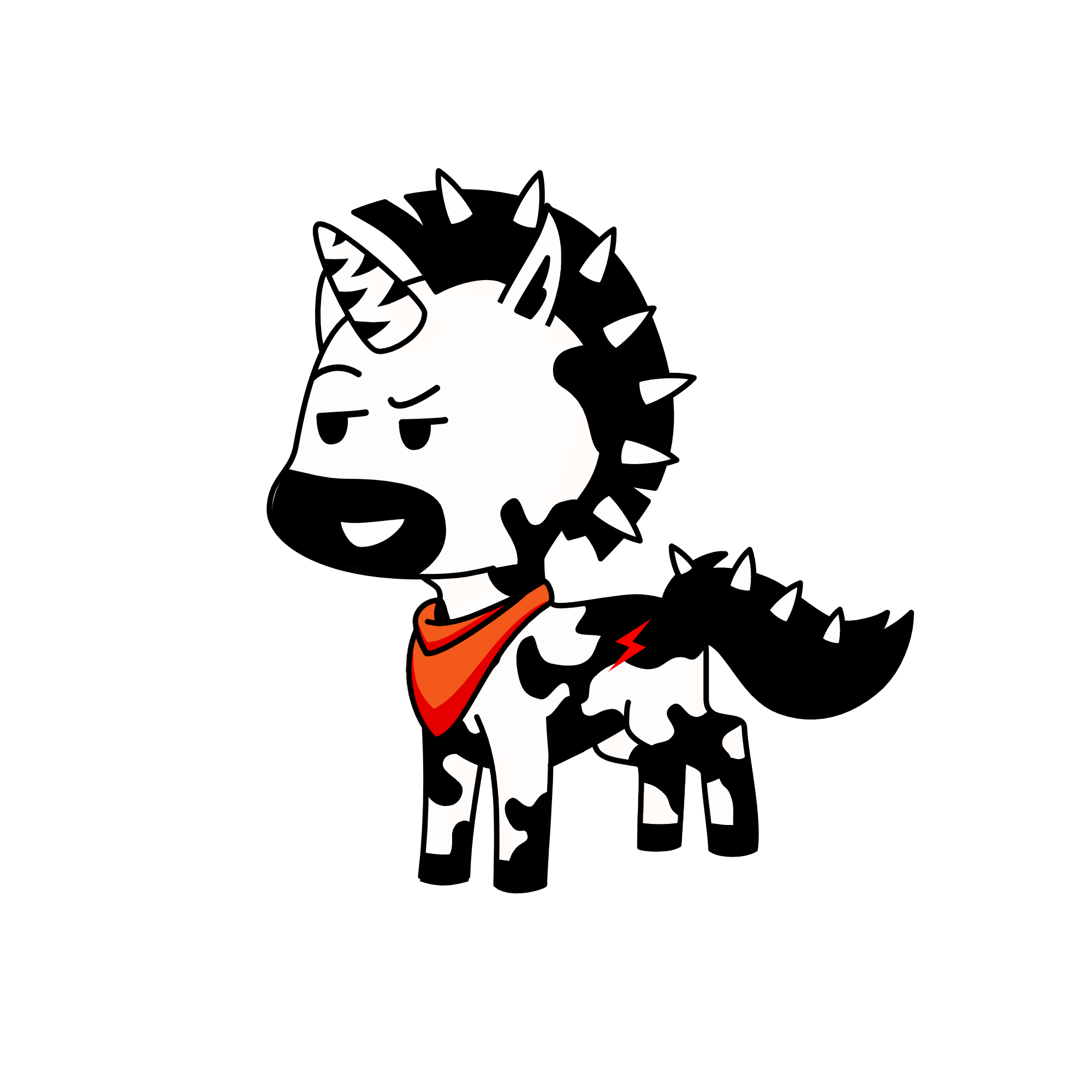 Dominoe, the unicorn