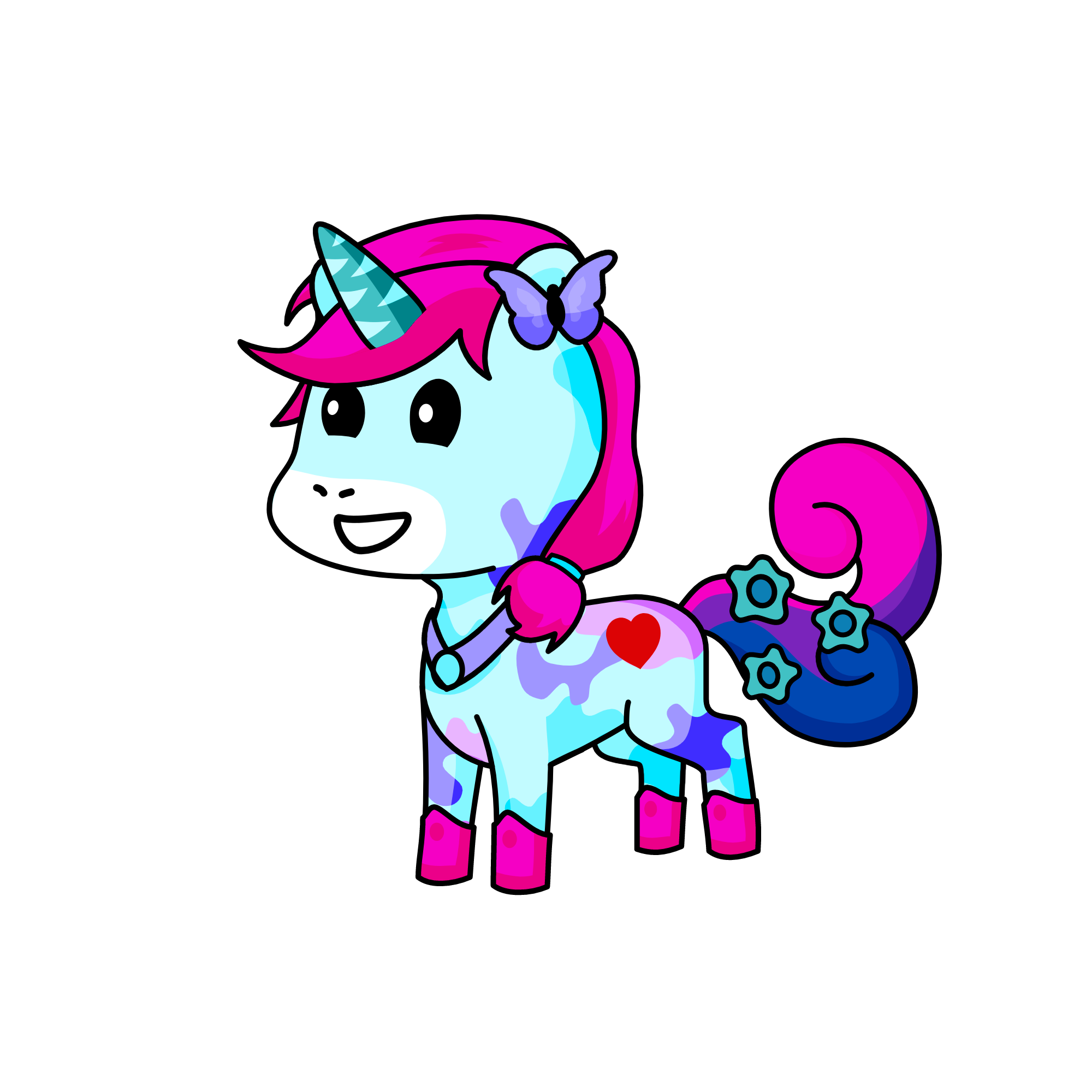 light, the unicorn