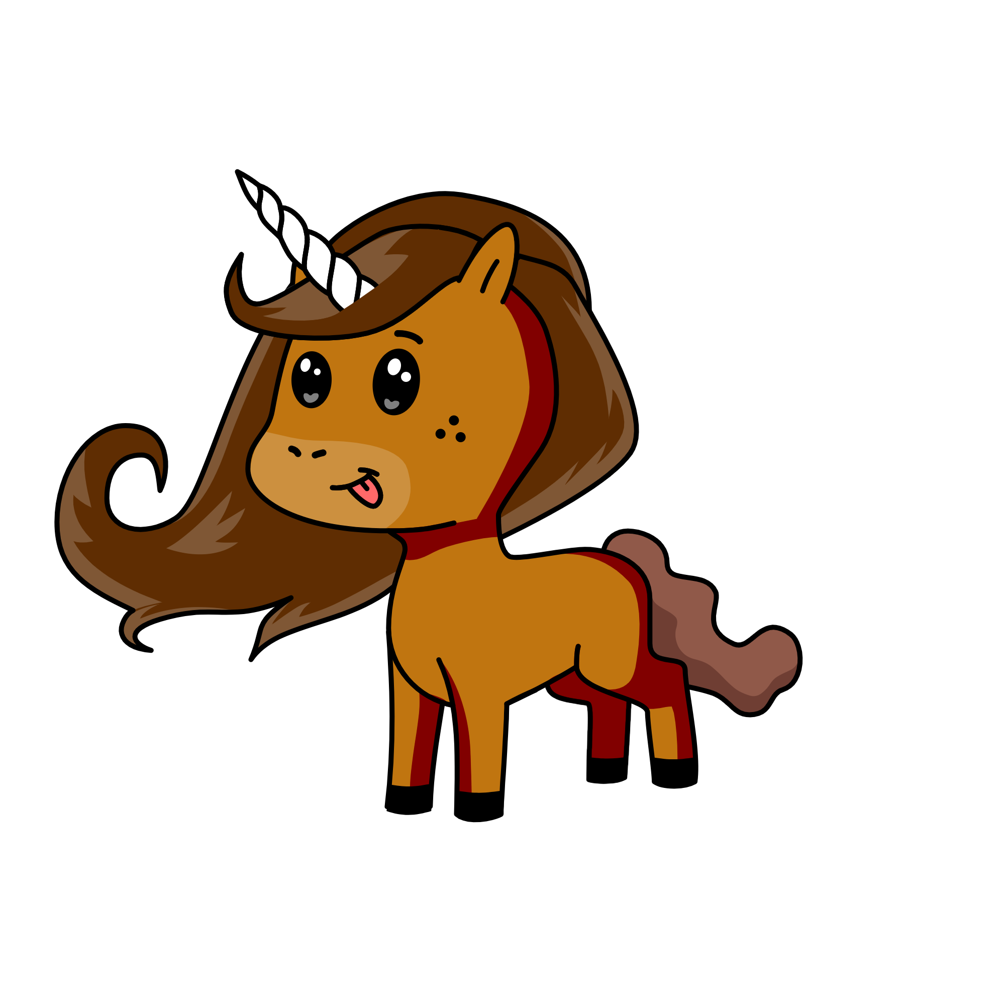 Chocolate, the unicorn