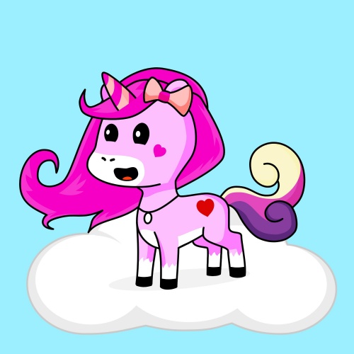 Best friend of Tealy who designs amazing unicorns.