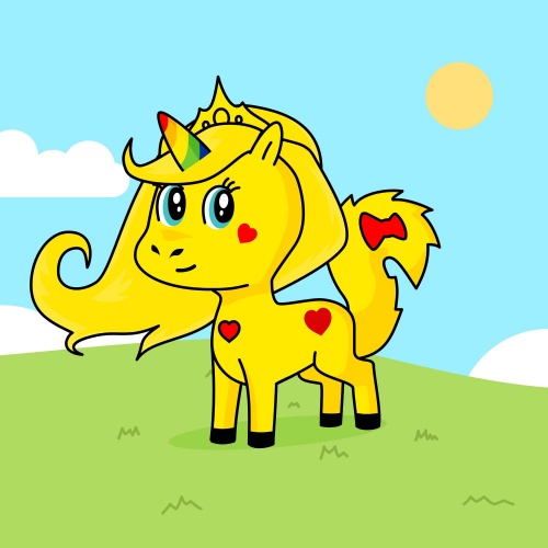 Best friend of hayden who designs amazing unicorns.