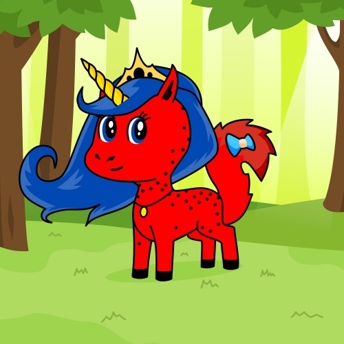 Best friend of bia who designs amazing unicorns.