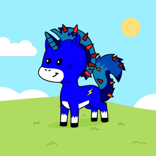 Best friend of Abigail VK who designs amazing unicorns.