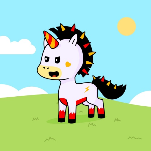 Best friend of Hermione Granger who designs amazing unicorns.