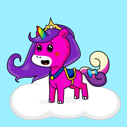 Best friend of Sweety Pie who designs amazing unicorns.