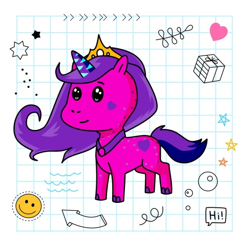 Best friend of Cutie do who designs amazing unicorns.