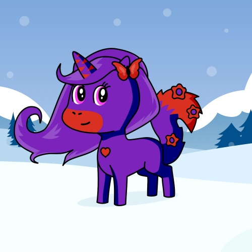 Best friend of rosey who designs amazing unicorns.