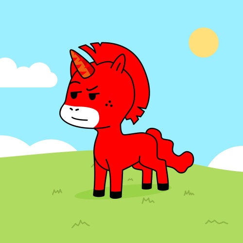 Best friend of Orange,yellow,green,blue,purple,pink and black who designs amazing unicorns.