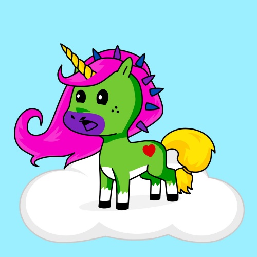 Best friend of sdfgn who designs amazing unicorns.