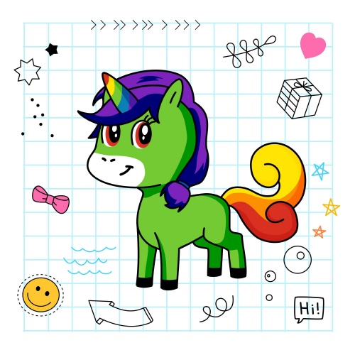 Best friend of Woodland Flower Unicorn who designs amazing unicorns.