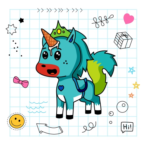 Best friend of qwertyuihjokpl;[' who designs amazing unicorns.