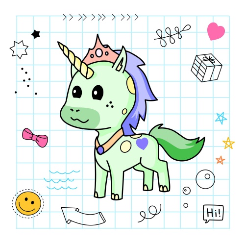 Best friend of gg who designs amazing unicorns.
