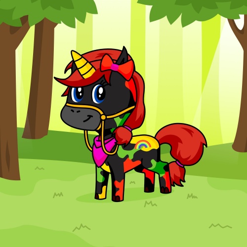 Best friend of alyssa who designs amazing unicorns.