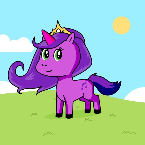 Best friend of Caca Belle who designs amazing unicorns.