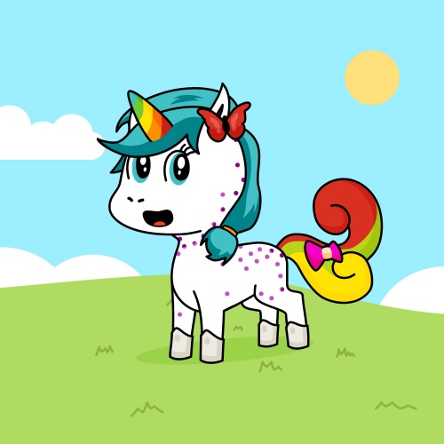 Best friend of hi who designs amazing unicorns.