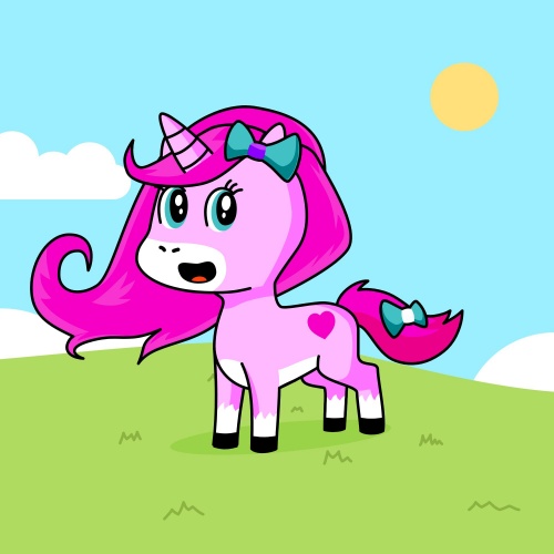 Best friend of Virtual pets fan animation who designs amazing unicorns.