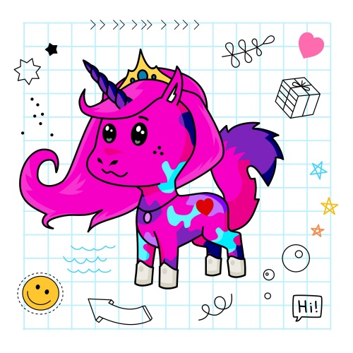 Best friend of pippa who designs amazing unicorns.